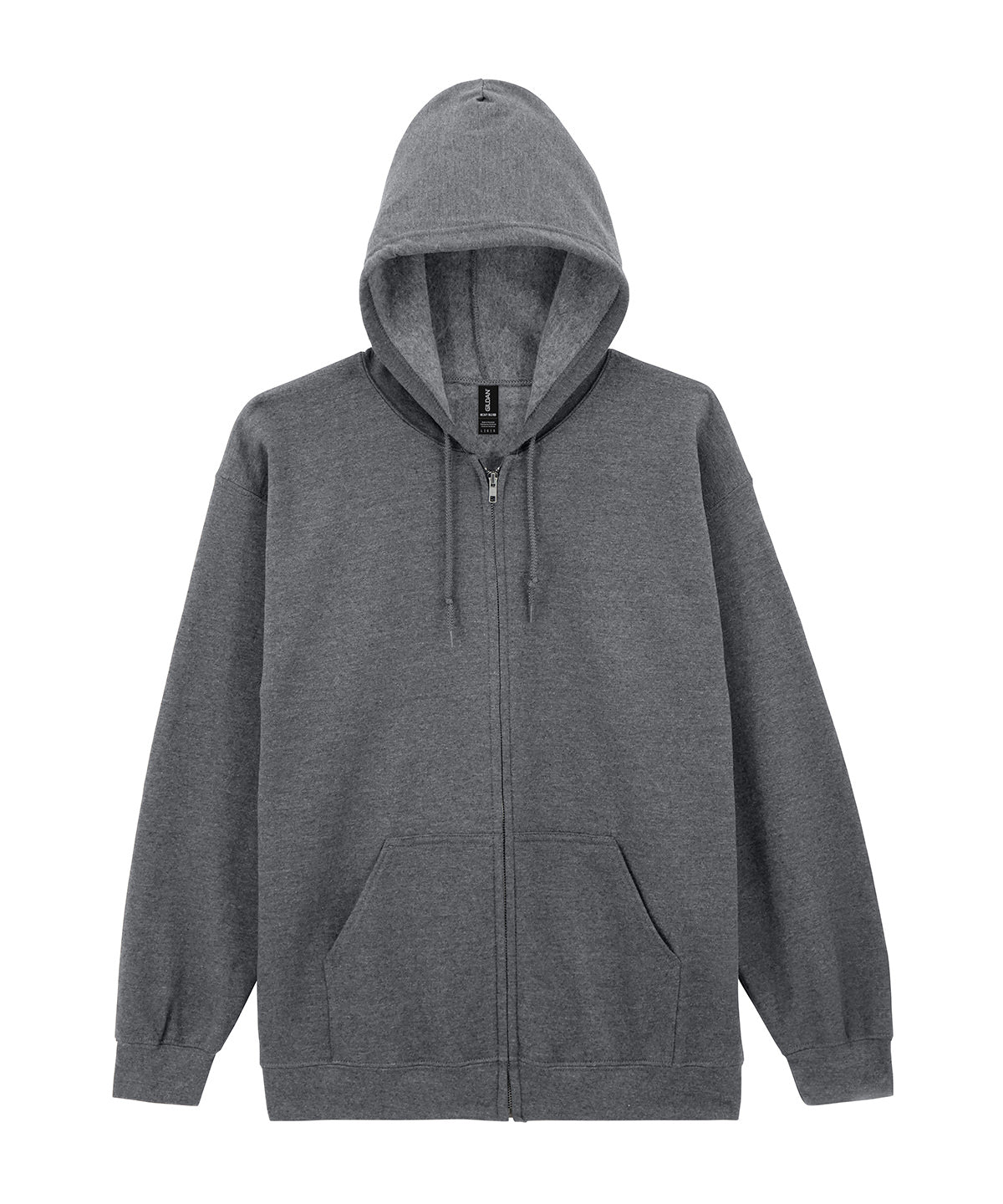 Heavy Blend™  full zip hooded sweatshirt - Graphite Heather*