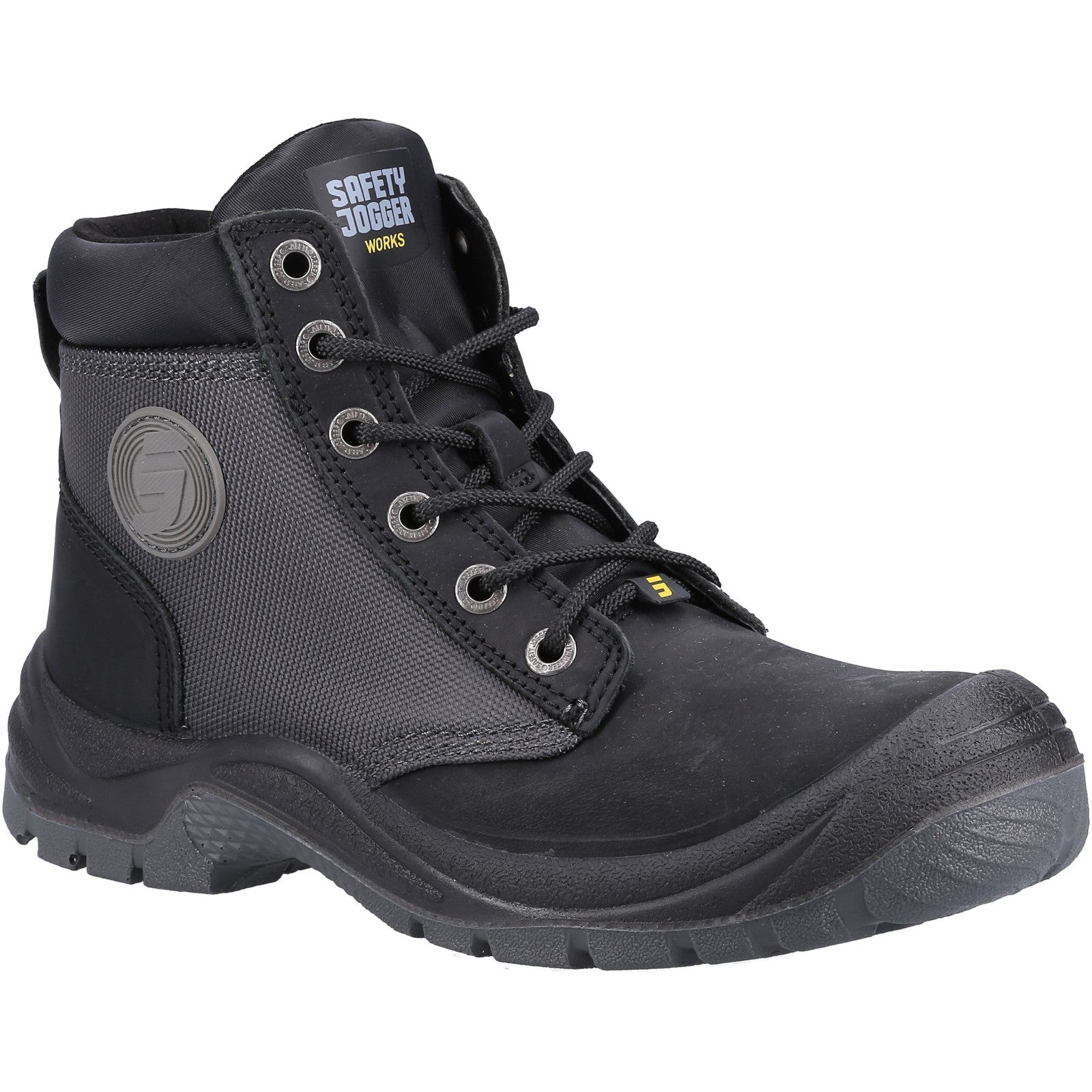 Dakar S3 Safety Boots - Black/Dark Grey