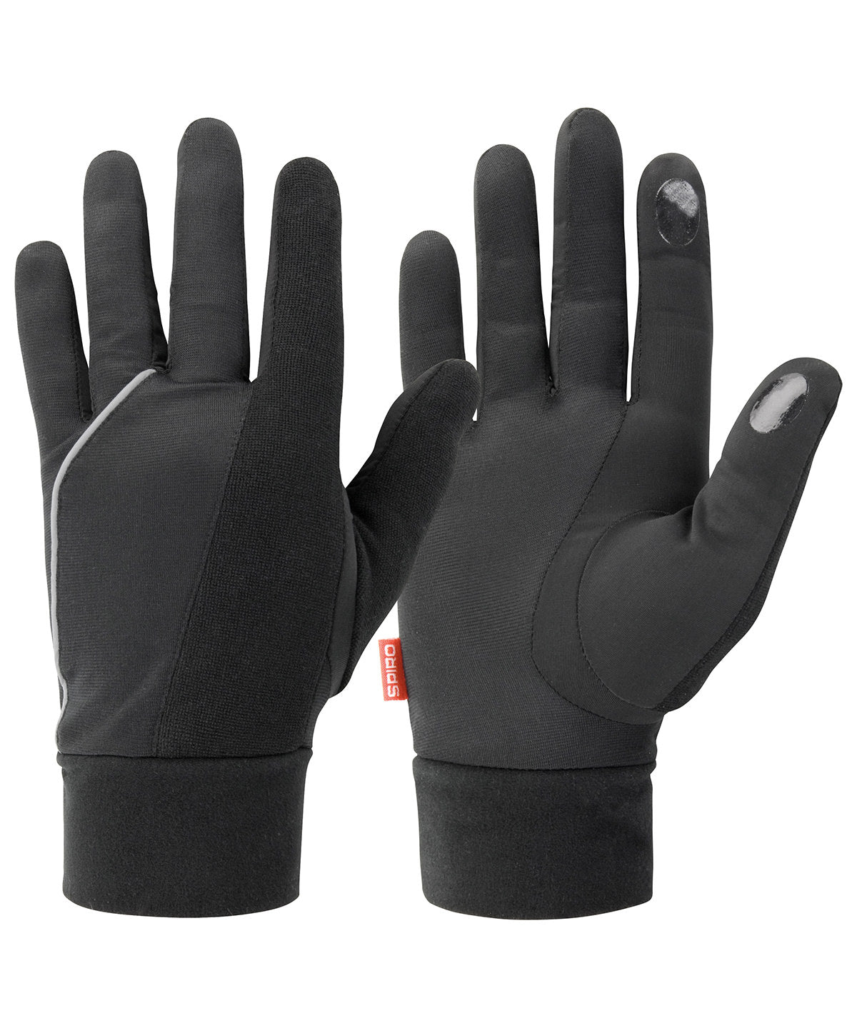 Elite running gloves - Black
