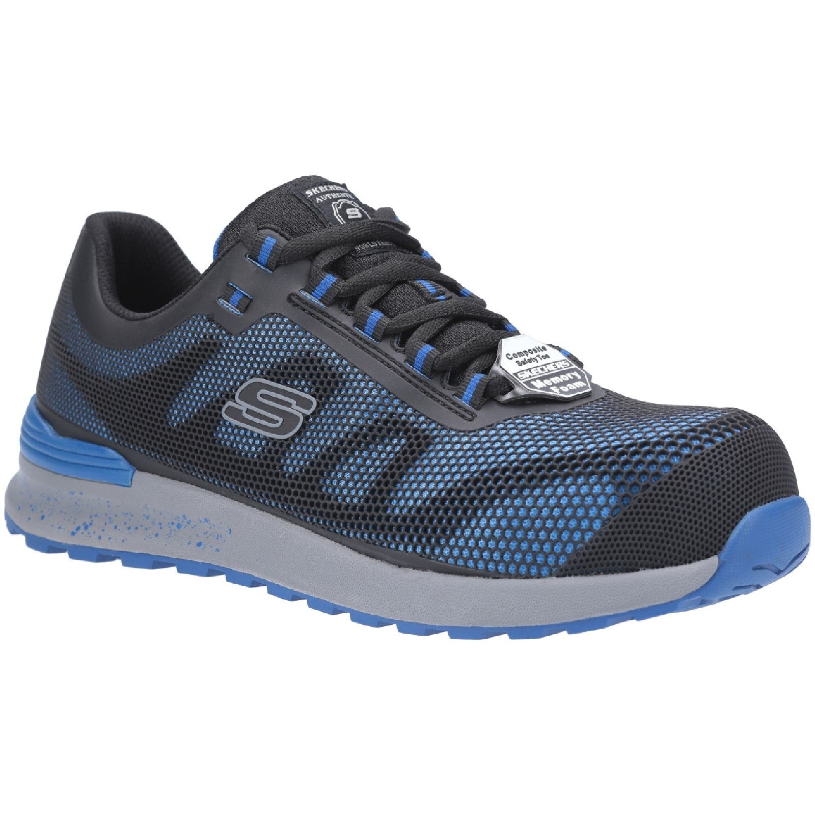 Bulklin Lace Up Safety Shoe - Blue