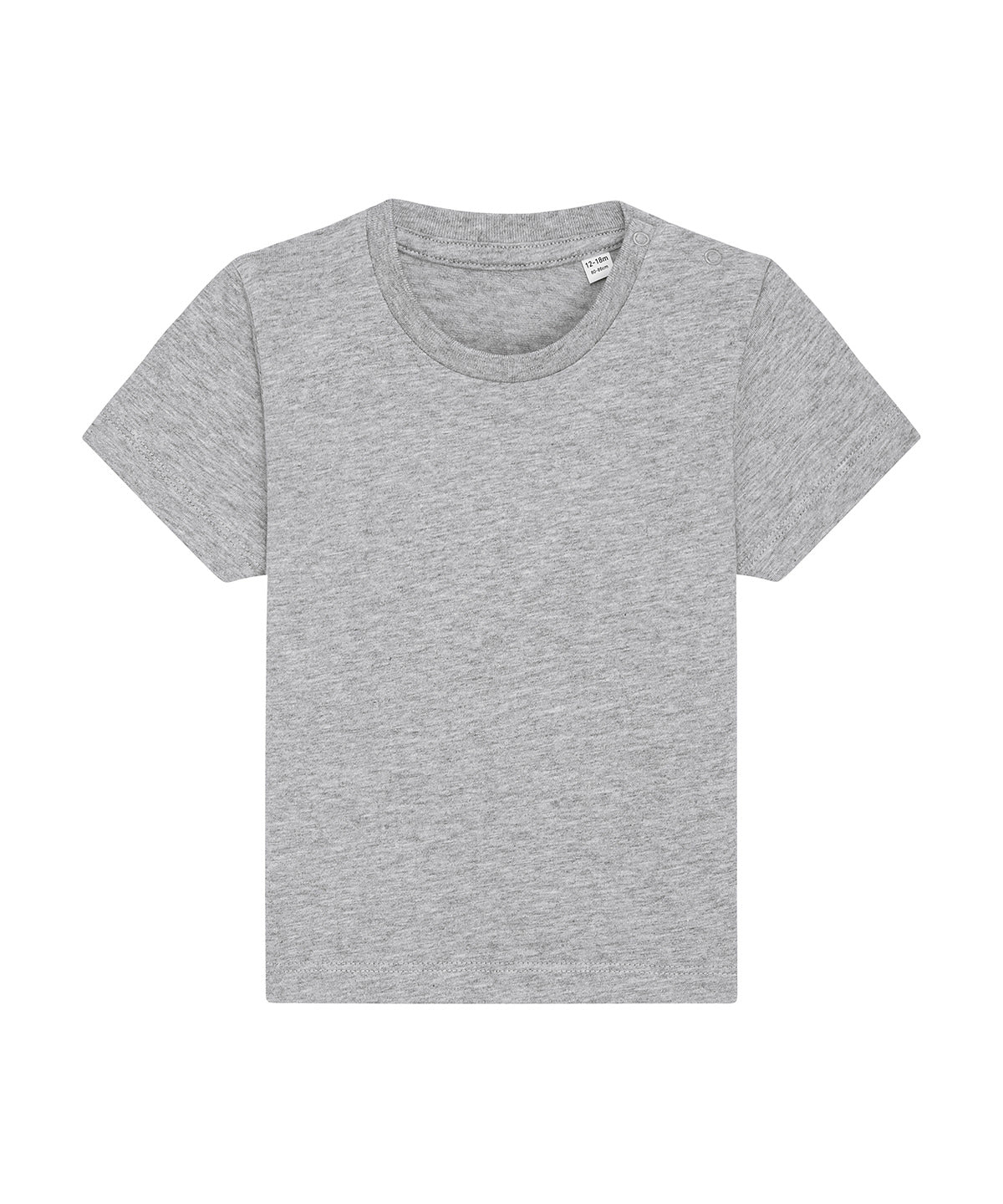Baby Creator iconic babies' t-shirt (STTB918) - Heather Grey