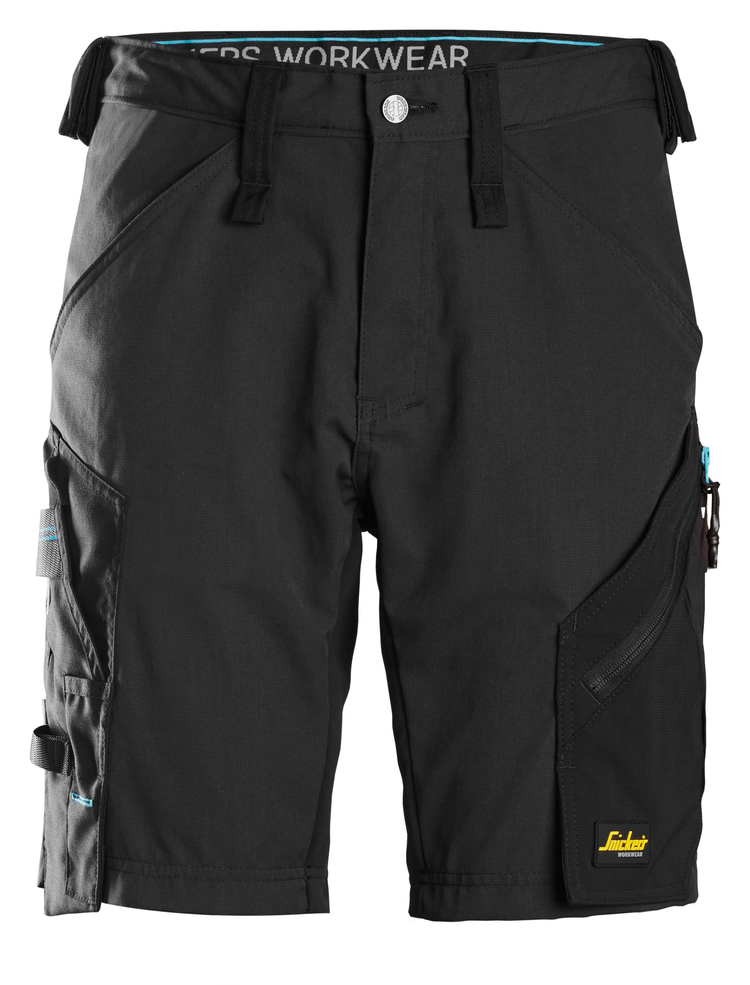 LiteWork, 37.5® Work Shorts - Black\Black - 0404