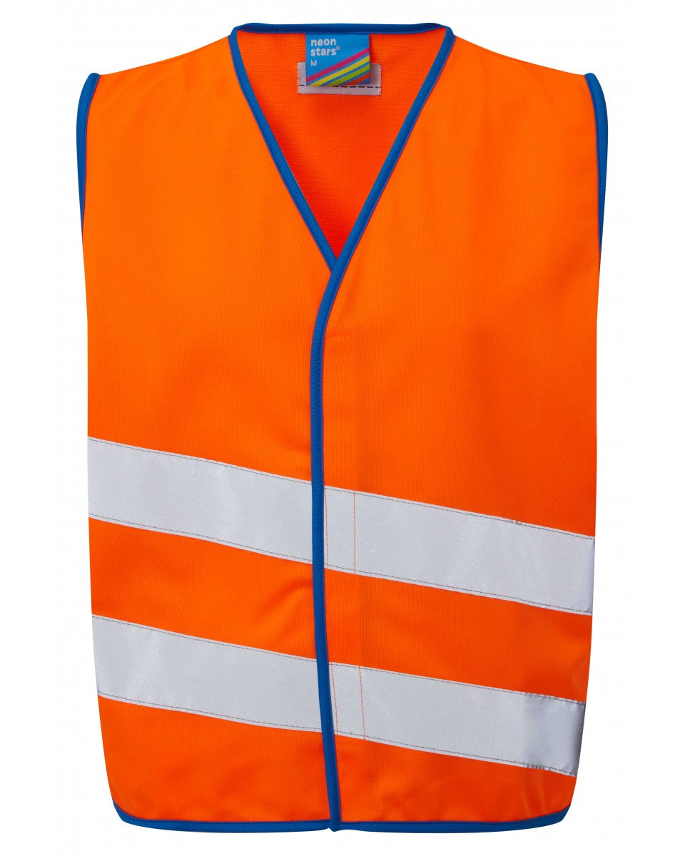 NEONSTARS EN 1150 Children's Waistcoat - HV Orange