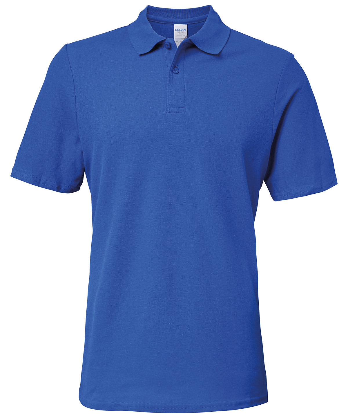 Softstyle™ adult double piqué polo - Royal