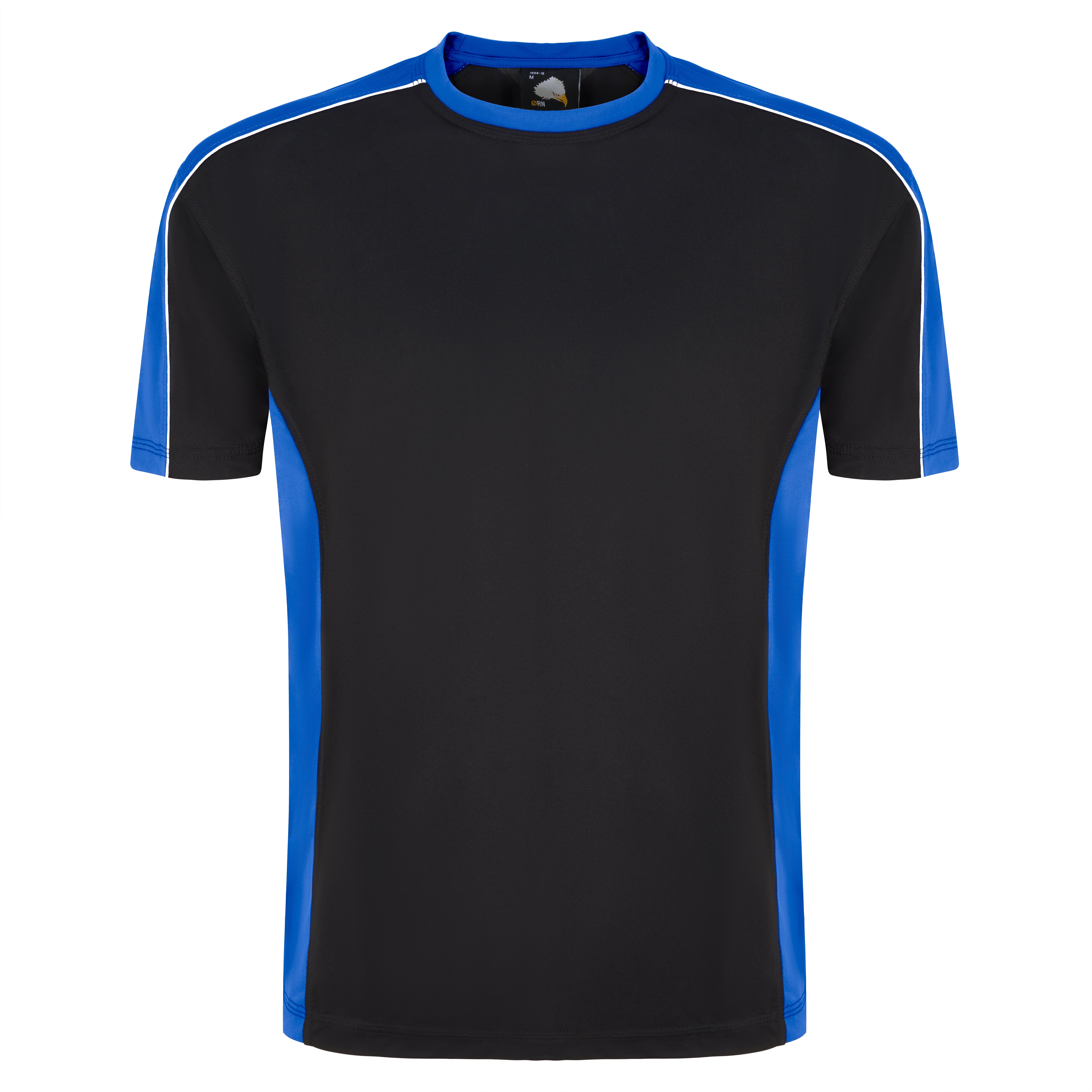 Avocet Wicking T-Shirt - Black/Royal Blue