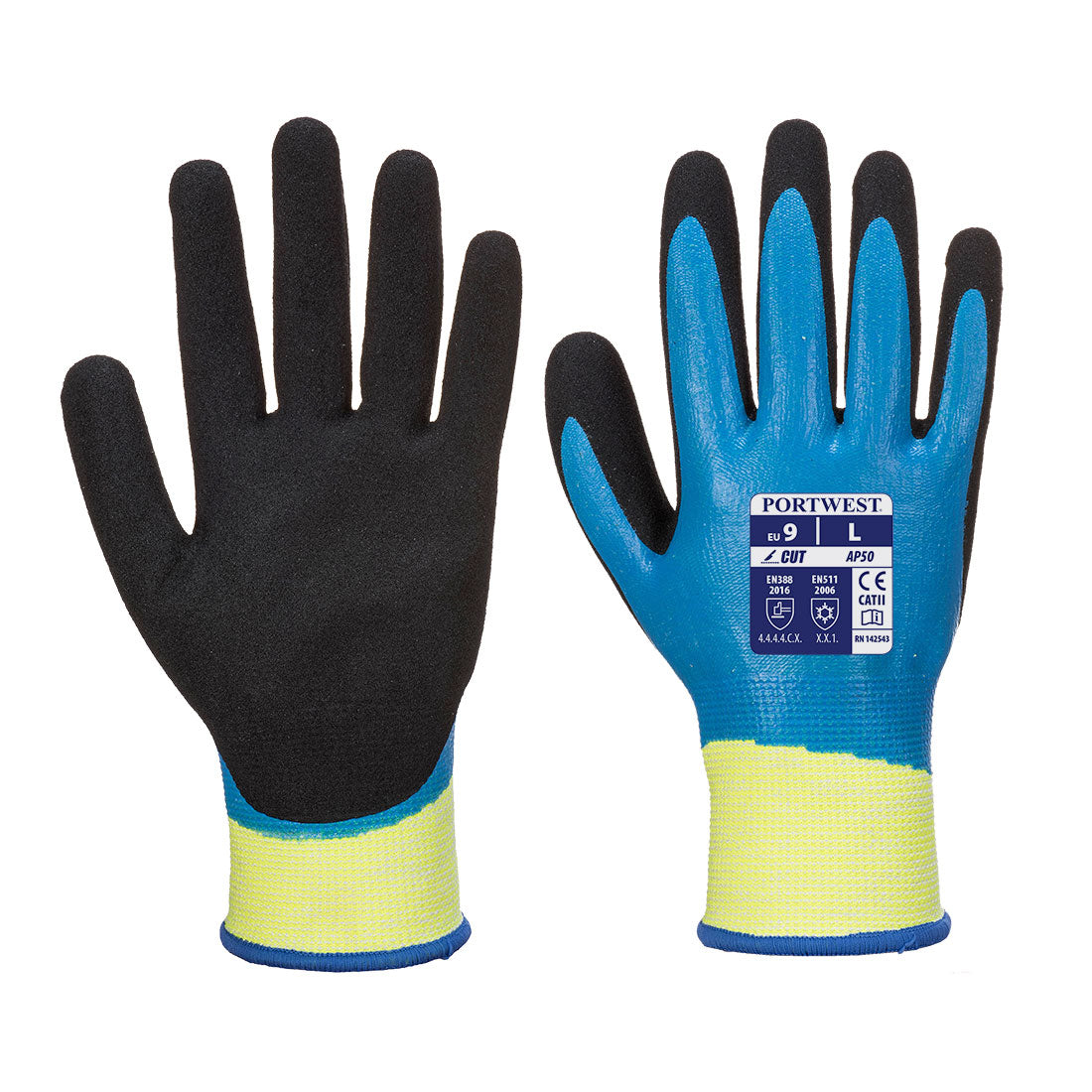 Aqua Cut Pro Glove - Blue/Black