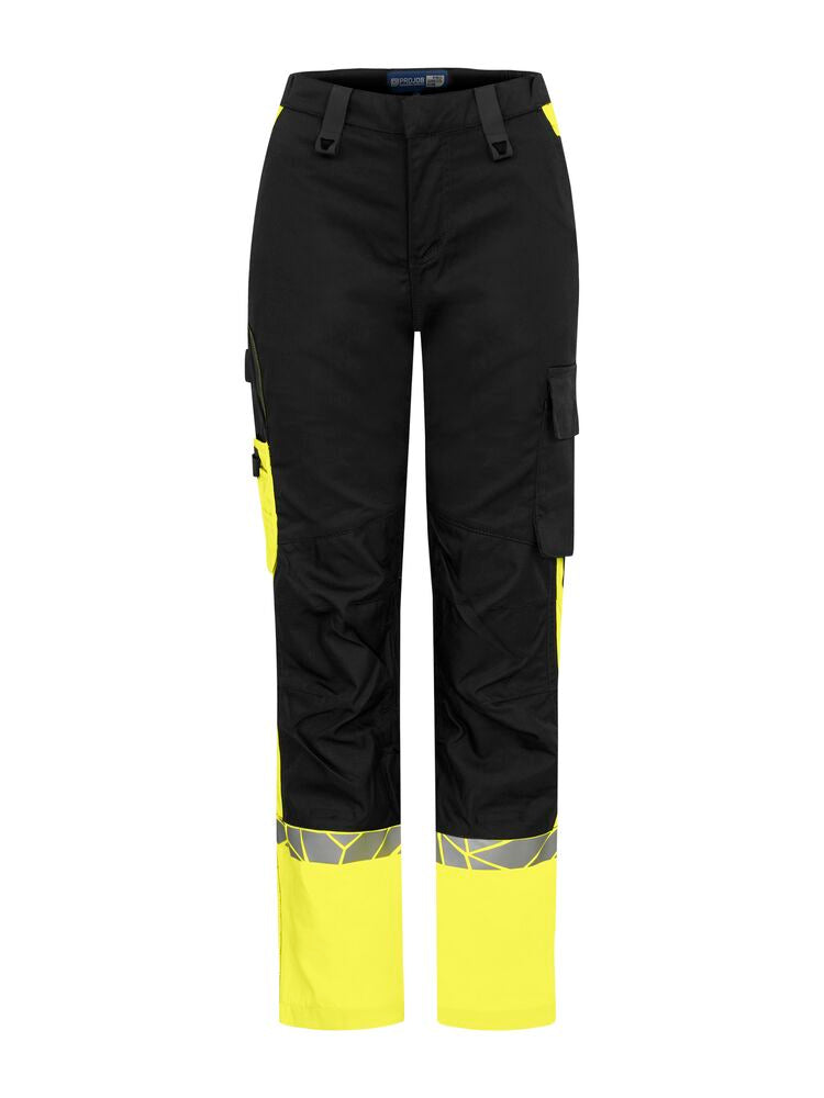 7512 WORKPANT WOMEN (kneeprotector pockets)
7512 WORKPANT WOMEN (kneeprotector pockets) 9910-VIZ - Black/Yellow