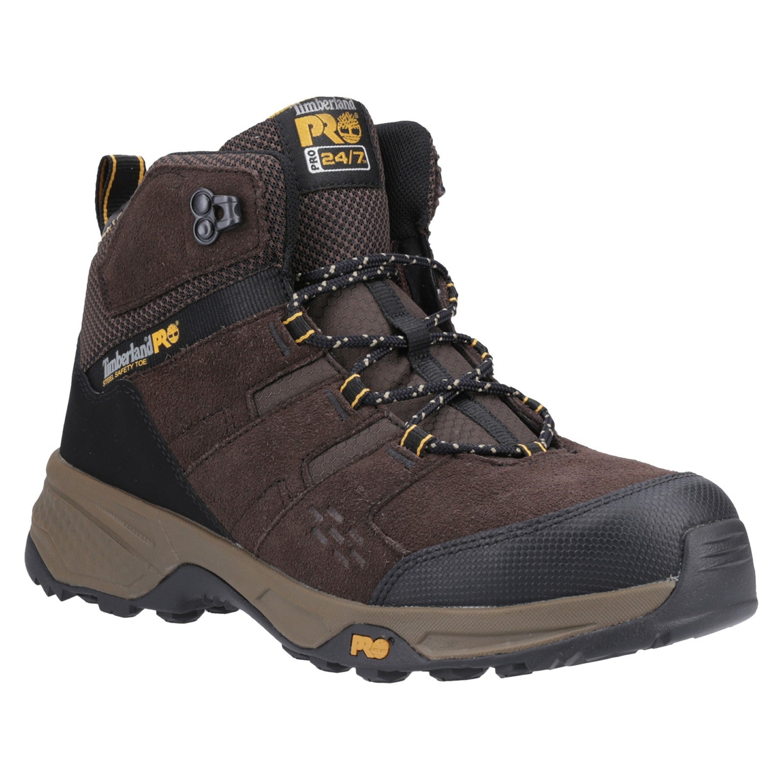 Switchback Safety Boot - Dark Brown