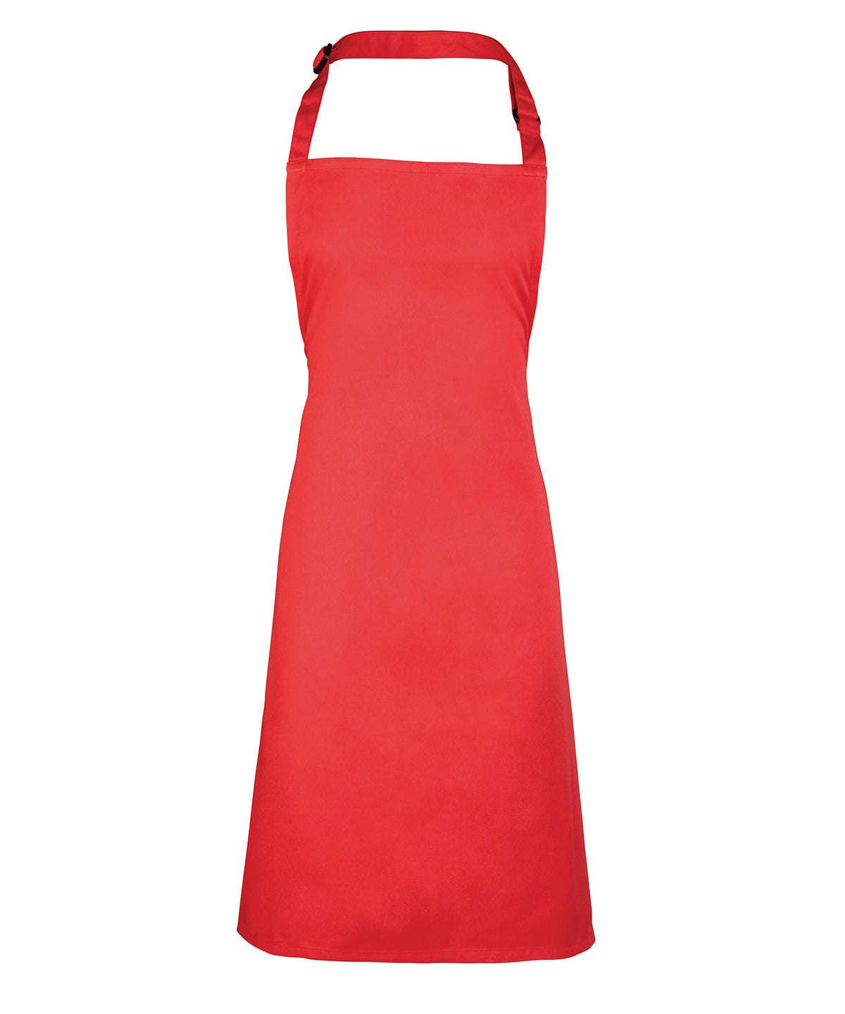 Colours Bib Apron - Strawberry Red