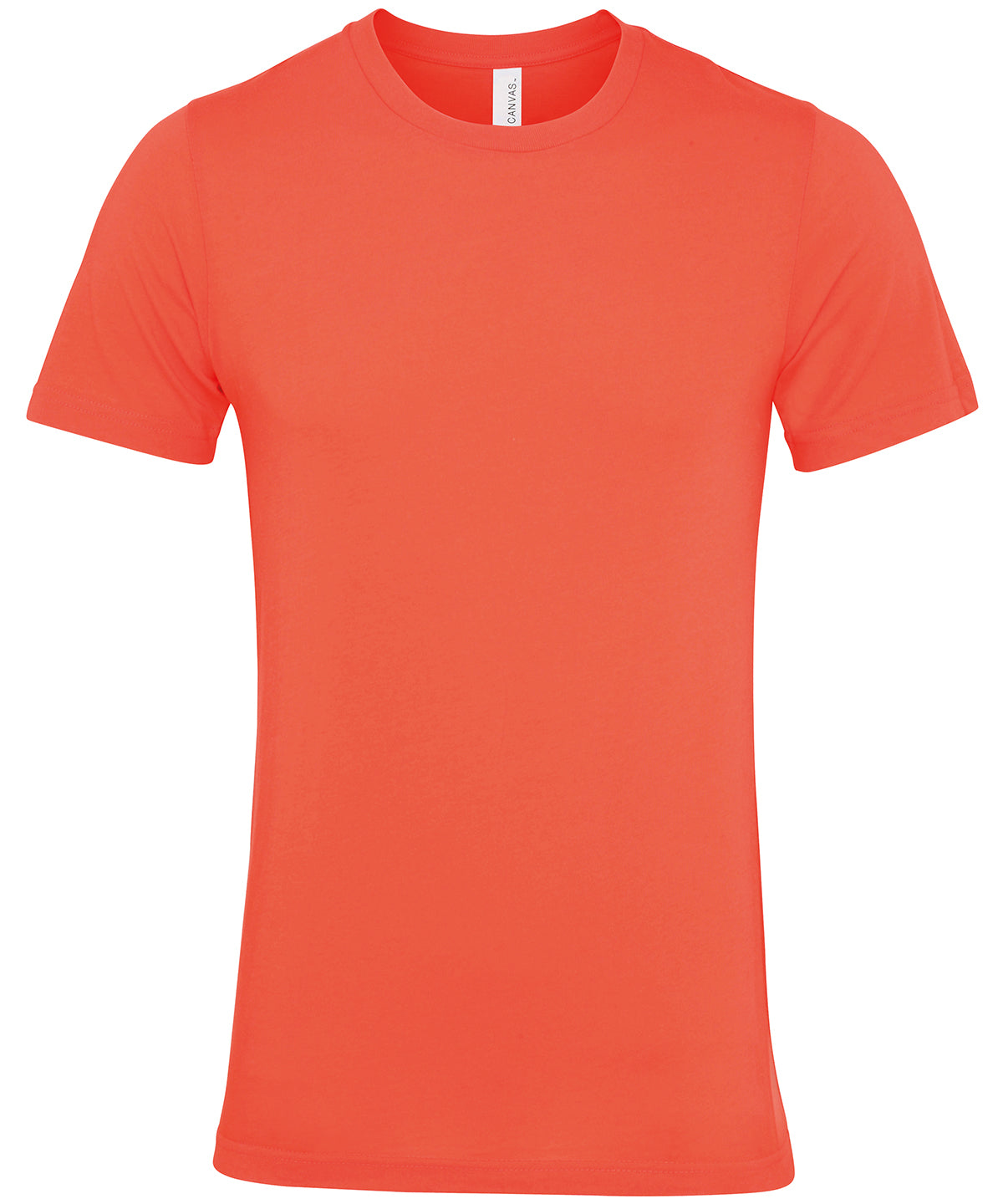 Unisex Jersey crew neck t-shirt - Coral