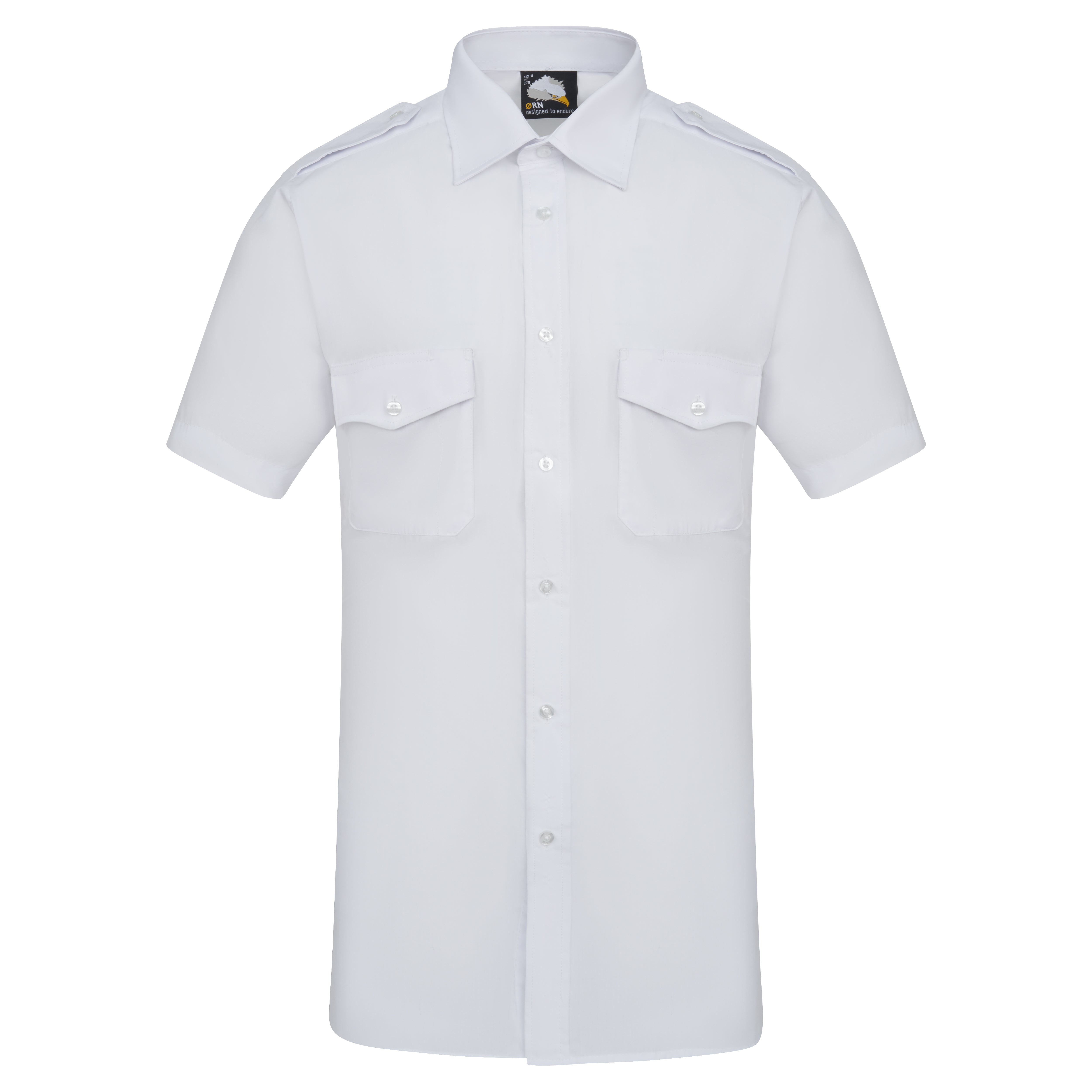 The Essential S/S Pilot Shirt - White