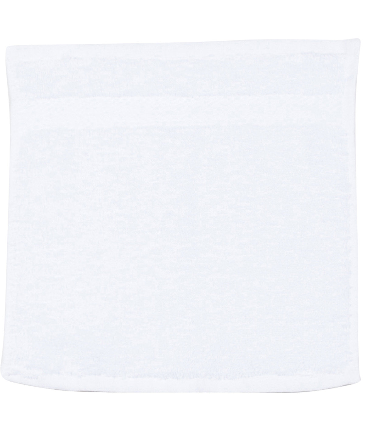 Luxury range face cloth - White