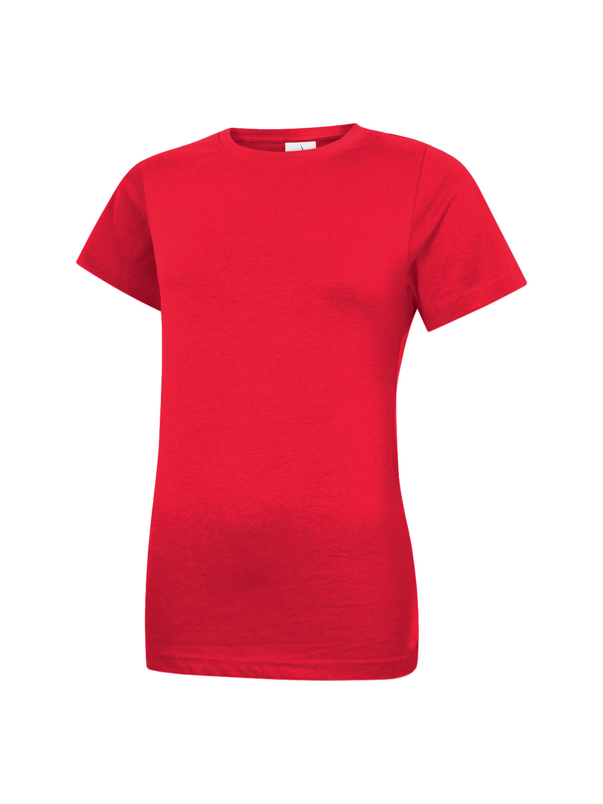 Ladies Classic Crew Neck T-Shirt - Red