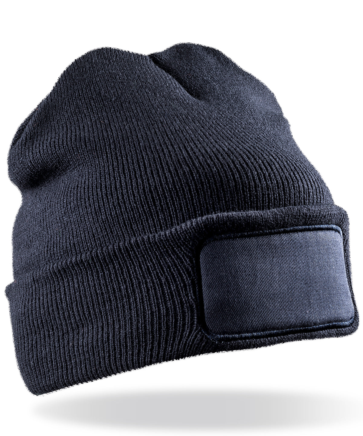 Double-knit Thinsulate™ Printers Beanie - Navy