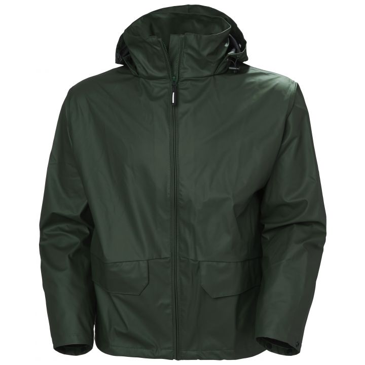 VOSS RAIN JACKET - 490 DARK GREEN