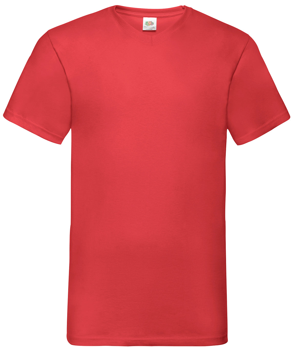 Valueweight v-neck T - Red
