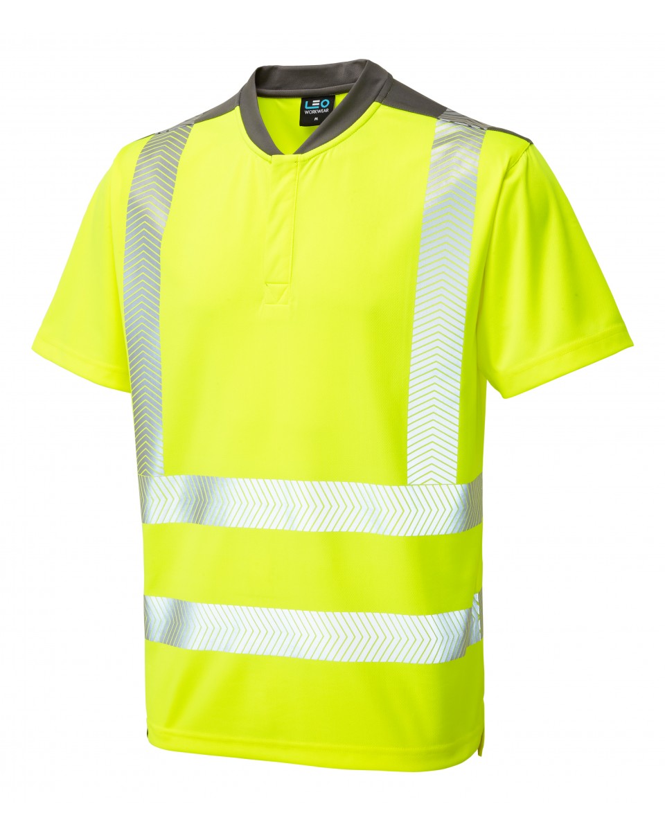 PUTSBOROUGH ISO 20471 Cl 2 Performance T-Shirt - HV Yellow