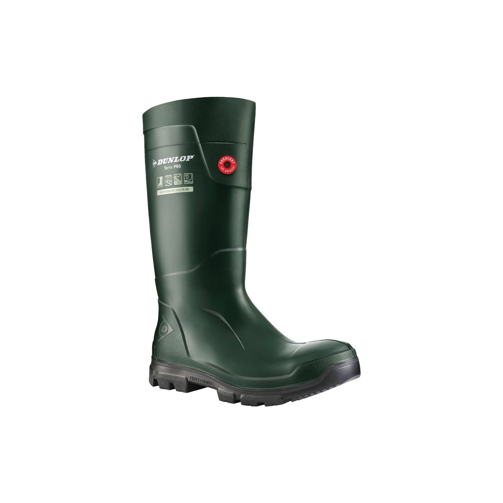 TerraPro Full Safety Wellington - Green