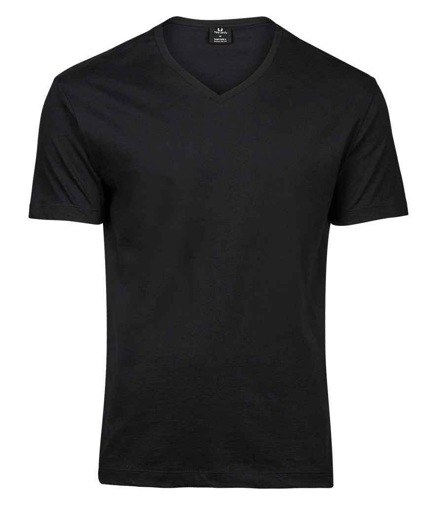 Tee Jays V Neck Sof T-Shirt - Black