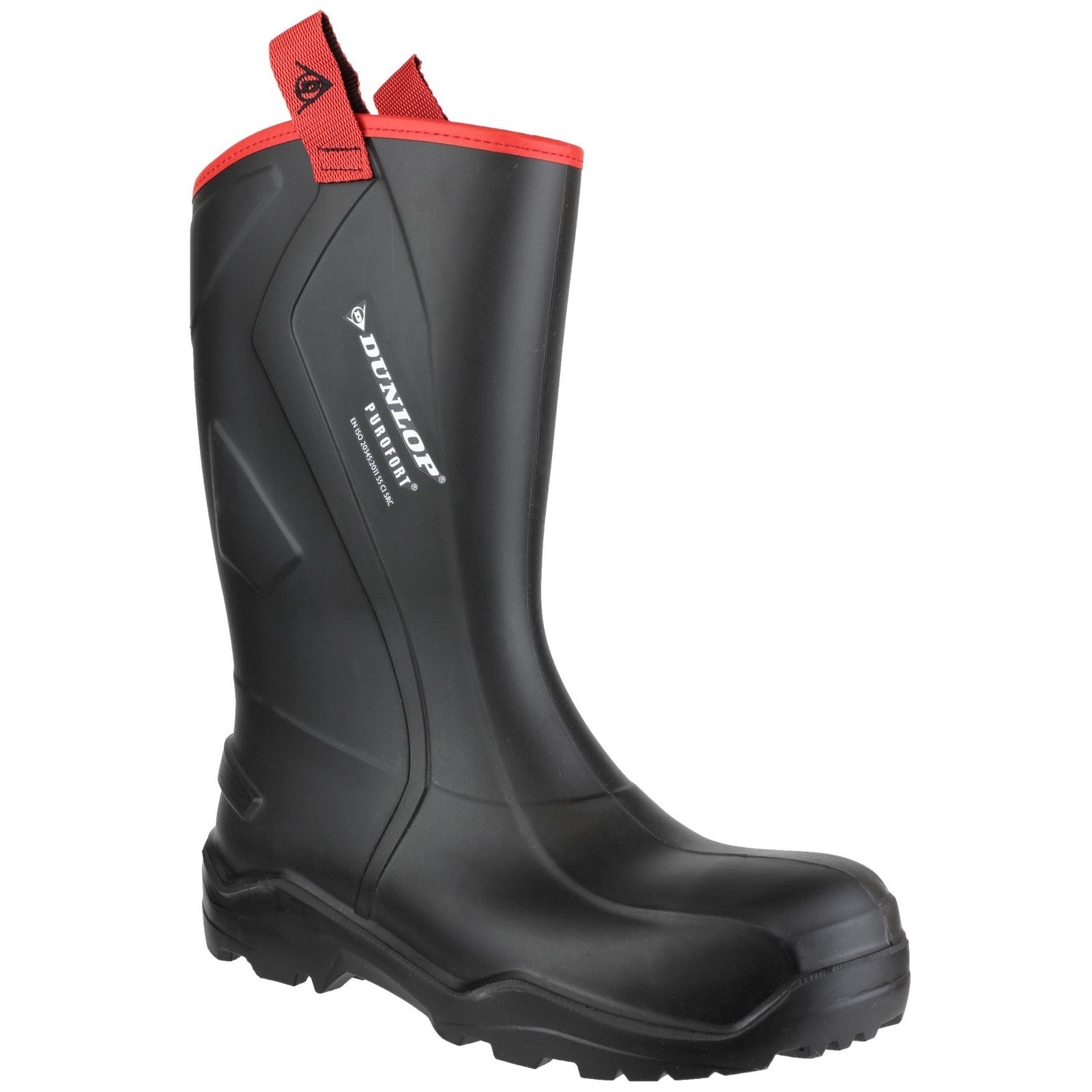 Purofort+ Rugged Full Safety Wellingtons - Black