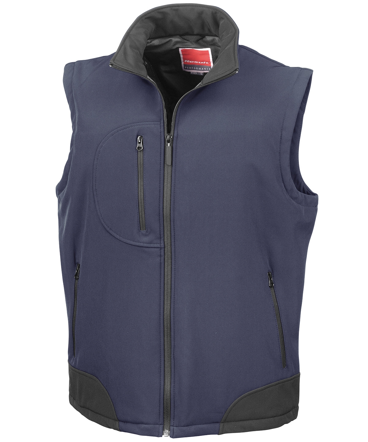 Softshell bodywarmer - Navy/Black