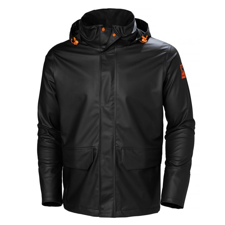 GALE RAIN JACKET - 990 BLACK