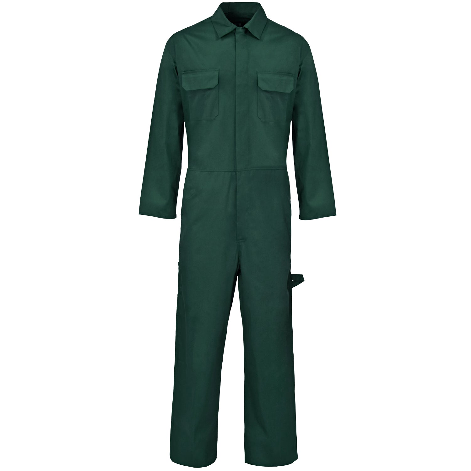 Poly Cotton Coverall Red 210gms- S - Bottle Green