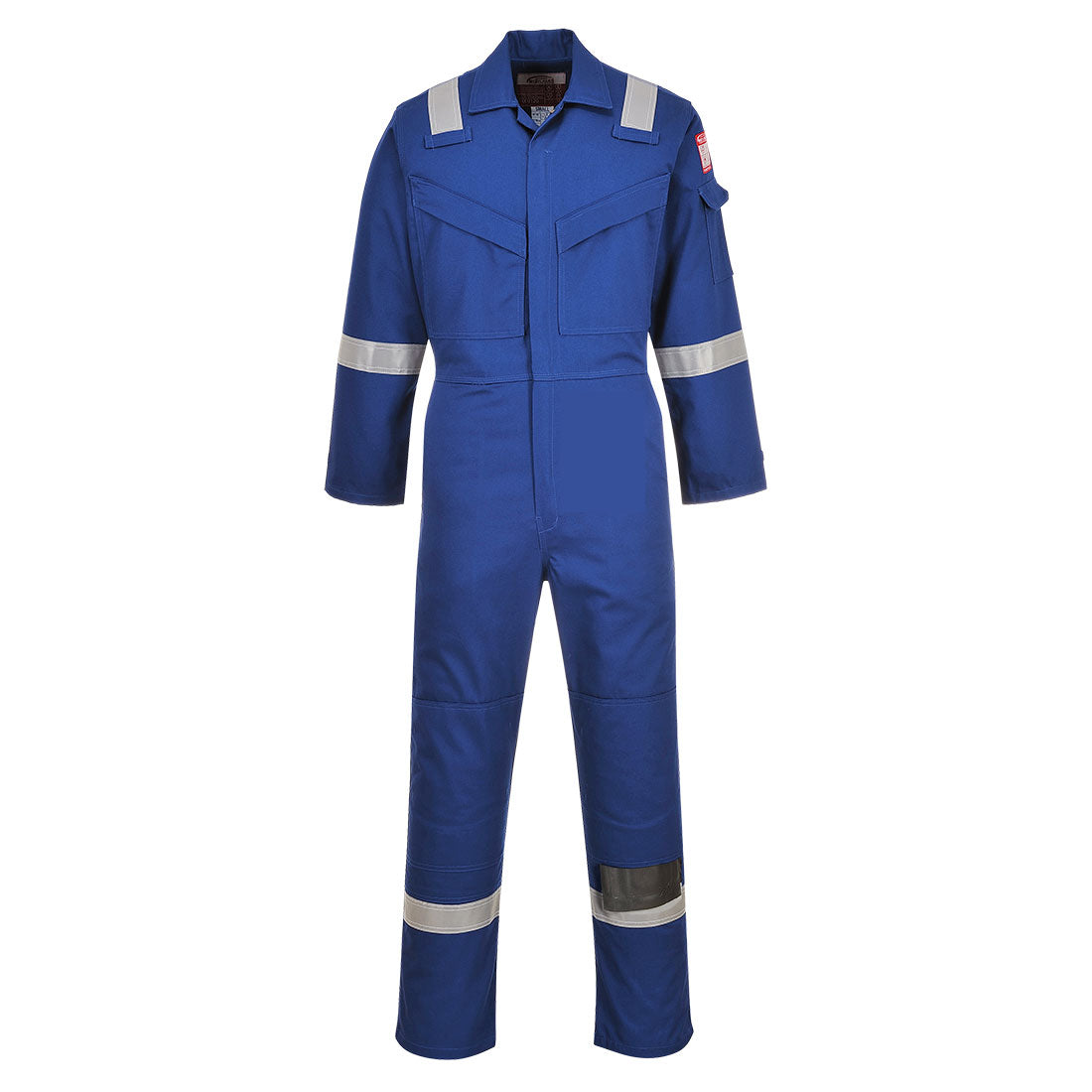 Flame Resistant Anti-Static Coverall 350g - Royal Blue