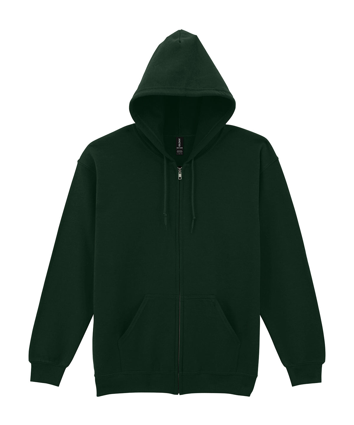 Heavy Blend™  full zip hooded sweatshirt - Forest*