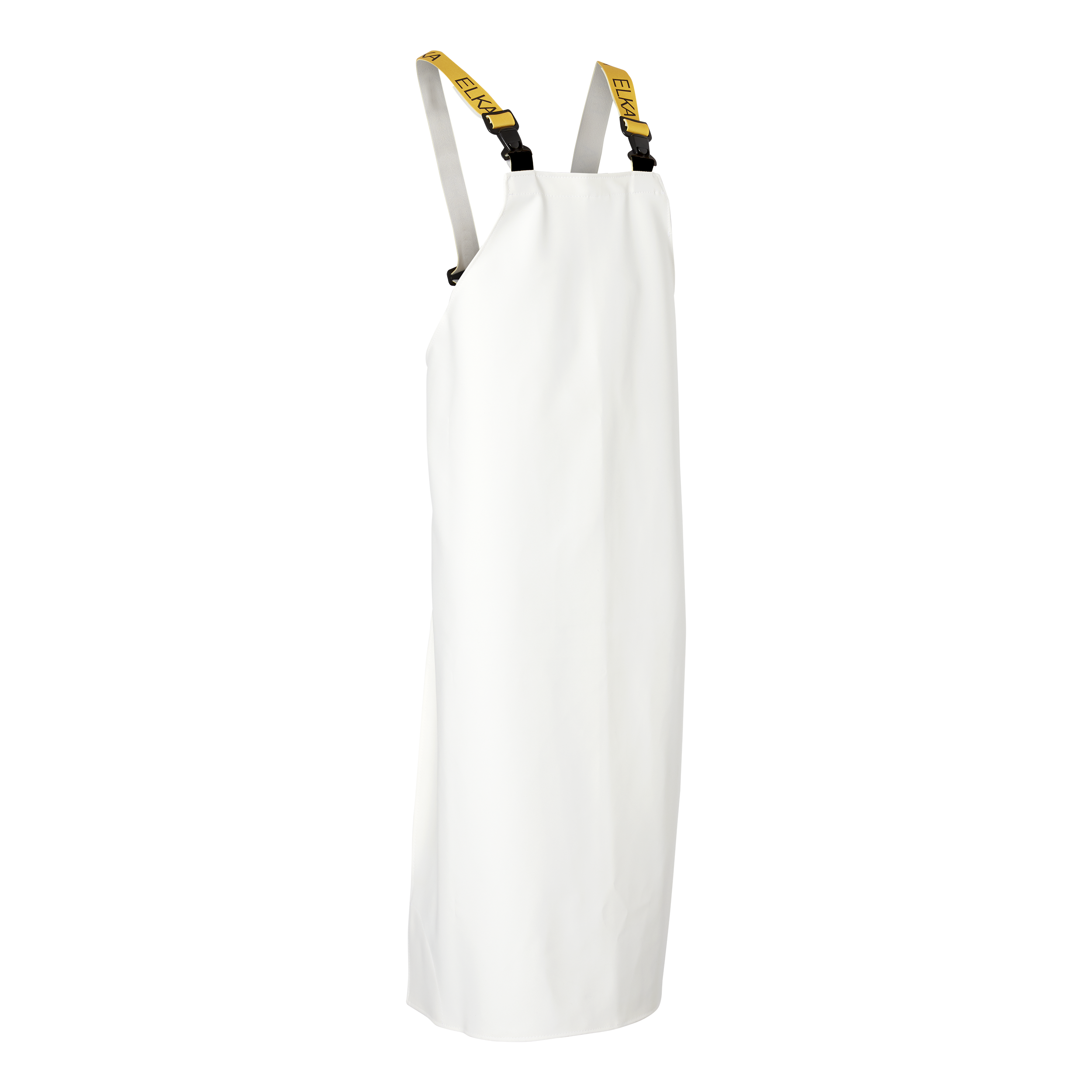MadeInEurope Apron with Braces - White