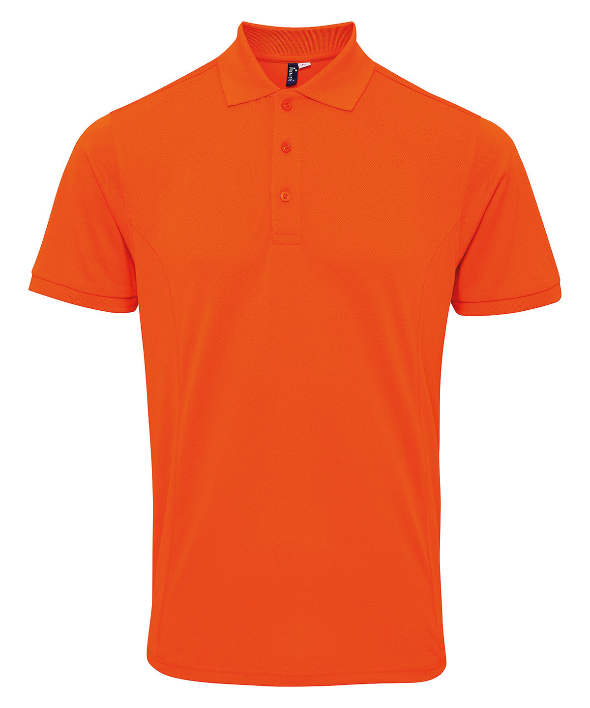 Coolchecker® plus piqué polo with CoolPlus® - Orange