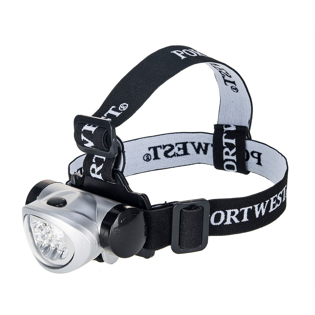 LED Head Light - Silver
