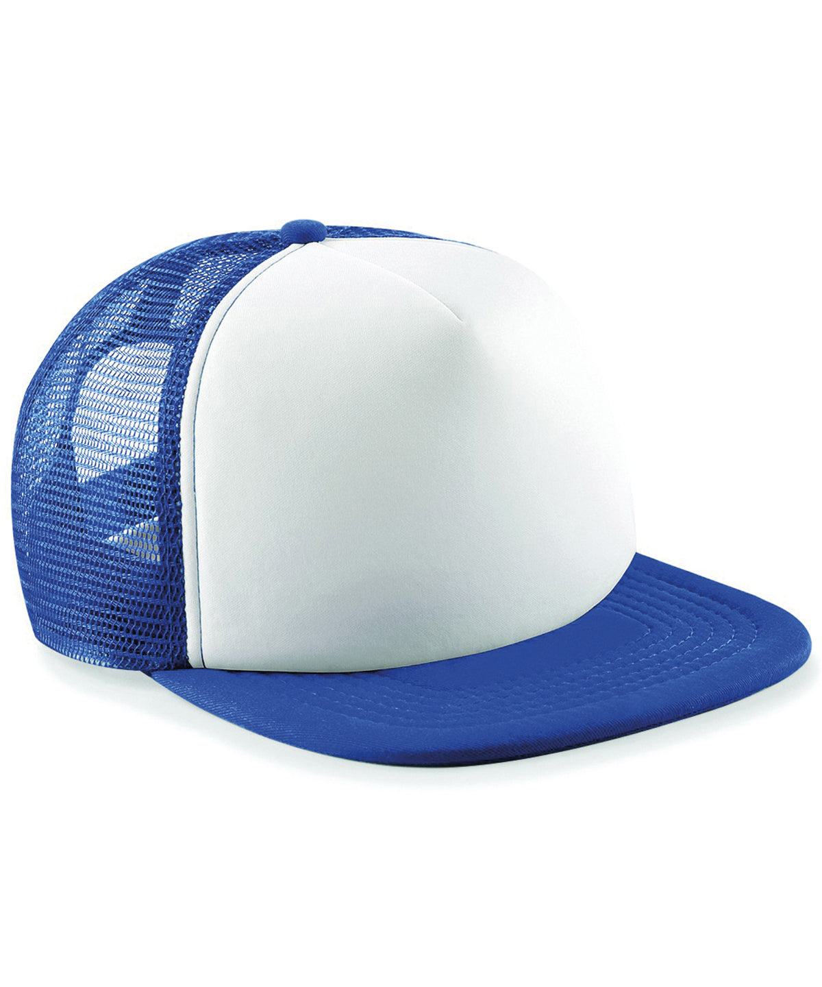 Vintage snapback trucker - Bright Royal/White