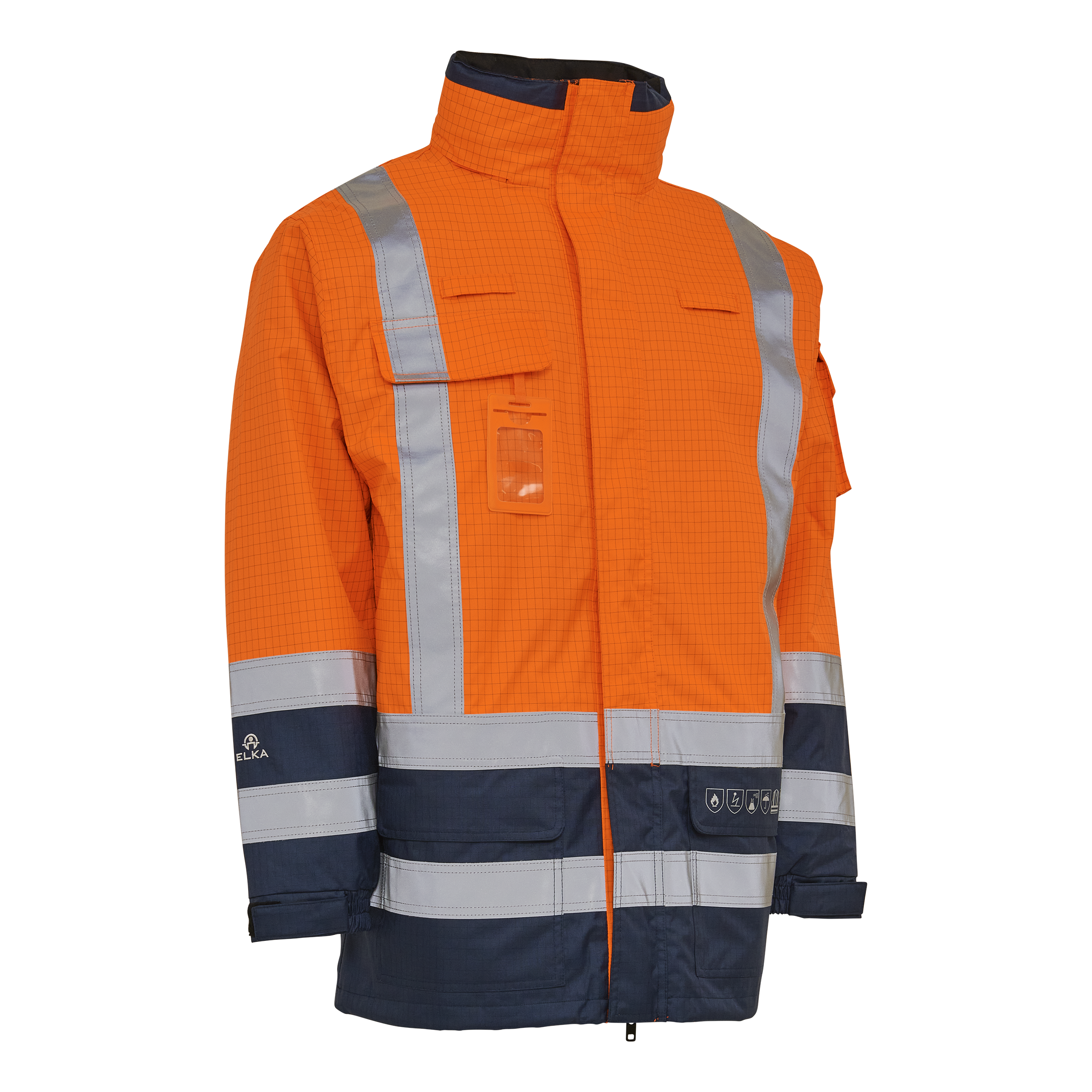 Securetech Multinorm Shell Jacket - Fl.orange/Navy