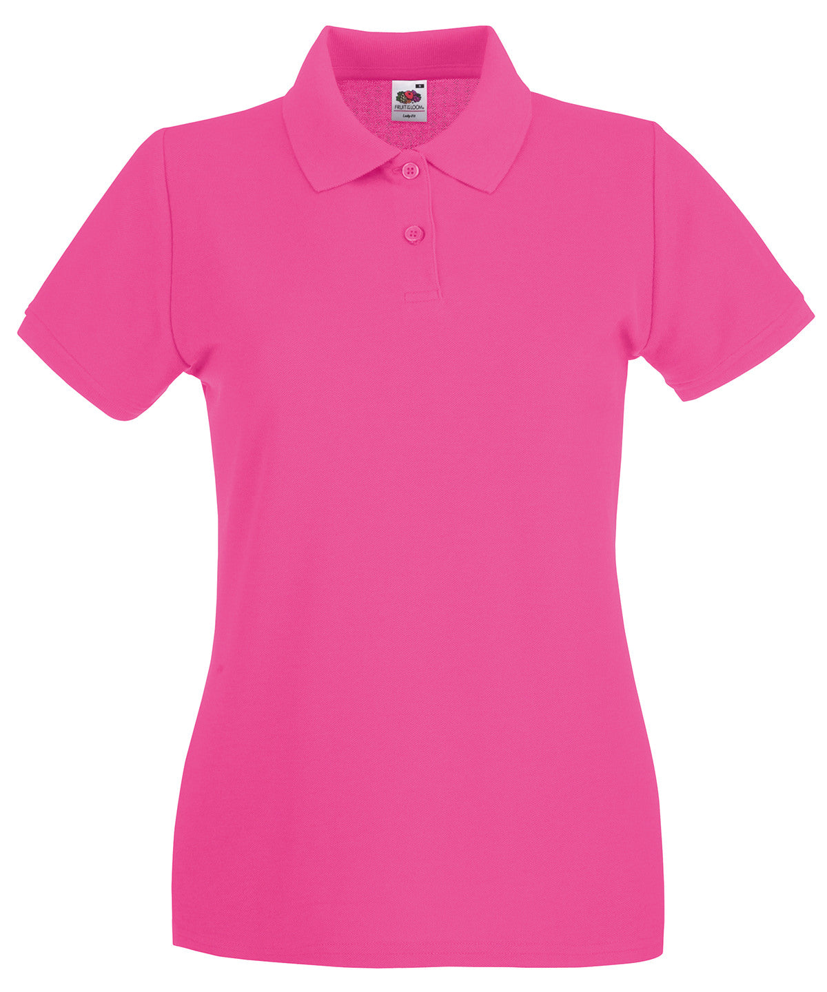 Women's premium polo - Fuchsia