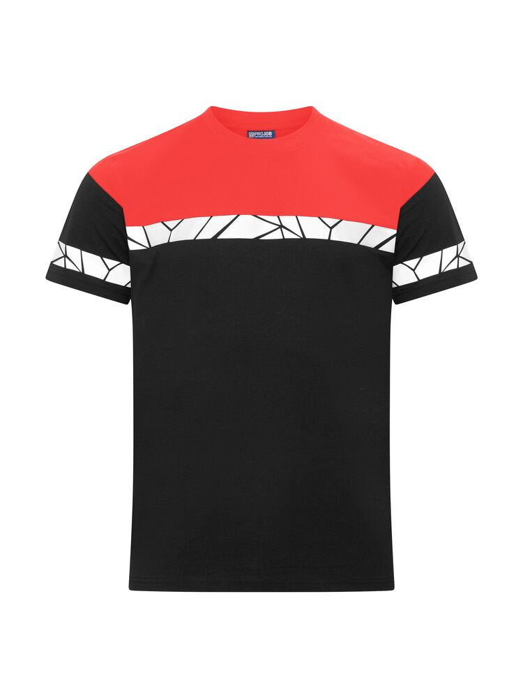 7001 T-SHIRT
7001 T-SHIRT 9910-VIZ - Black/Red