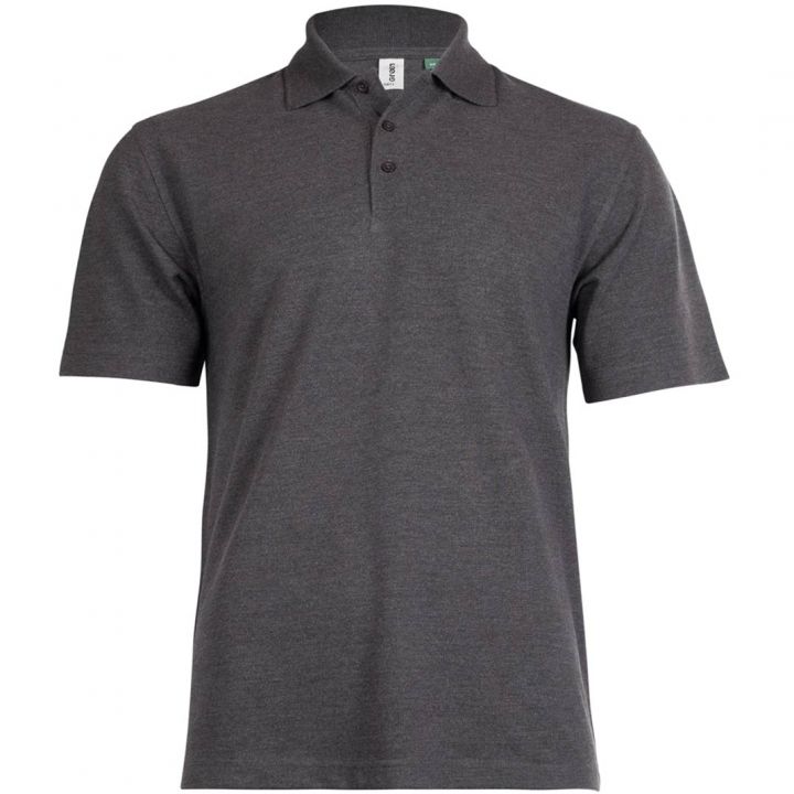 220GSM ECO POLOSHIRT - Charcoal
