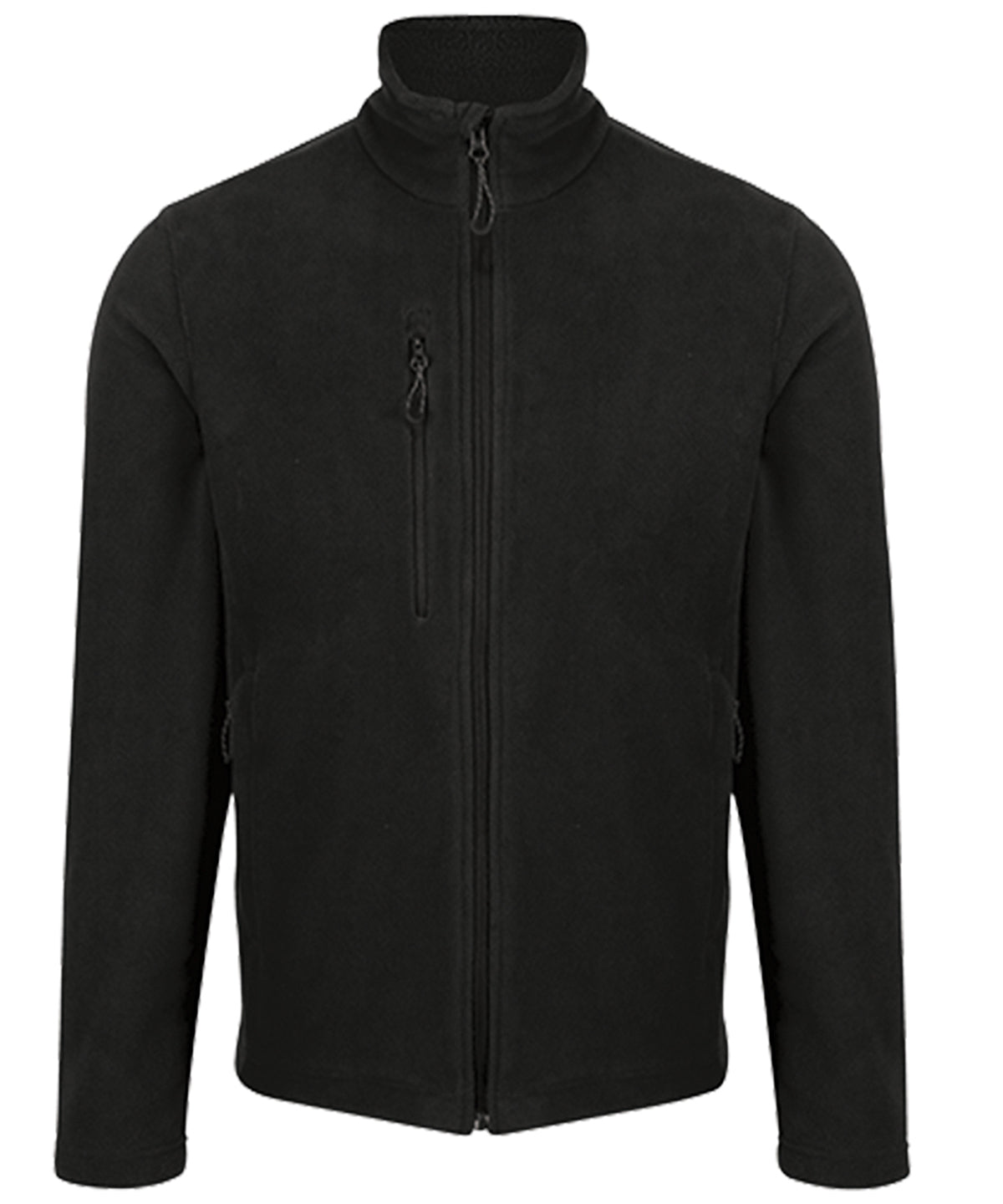 Honestly Made Recycled Full-zip Fleece - Black