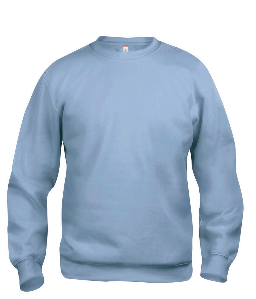 Basic Roundneck Sweatshirt - Light Blue