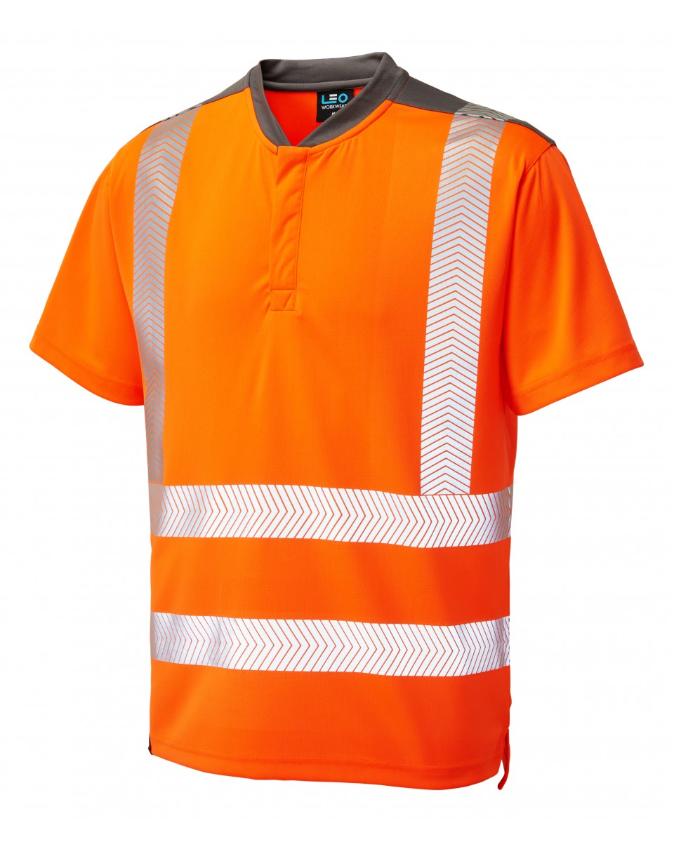 PUTSBOROUGH ISO 20471 Cl 2 Performance T-Shirt - HV Orange