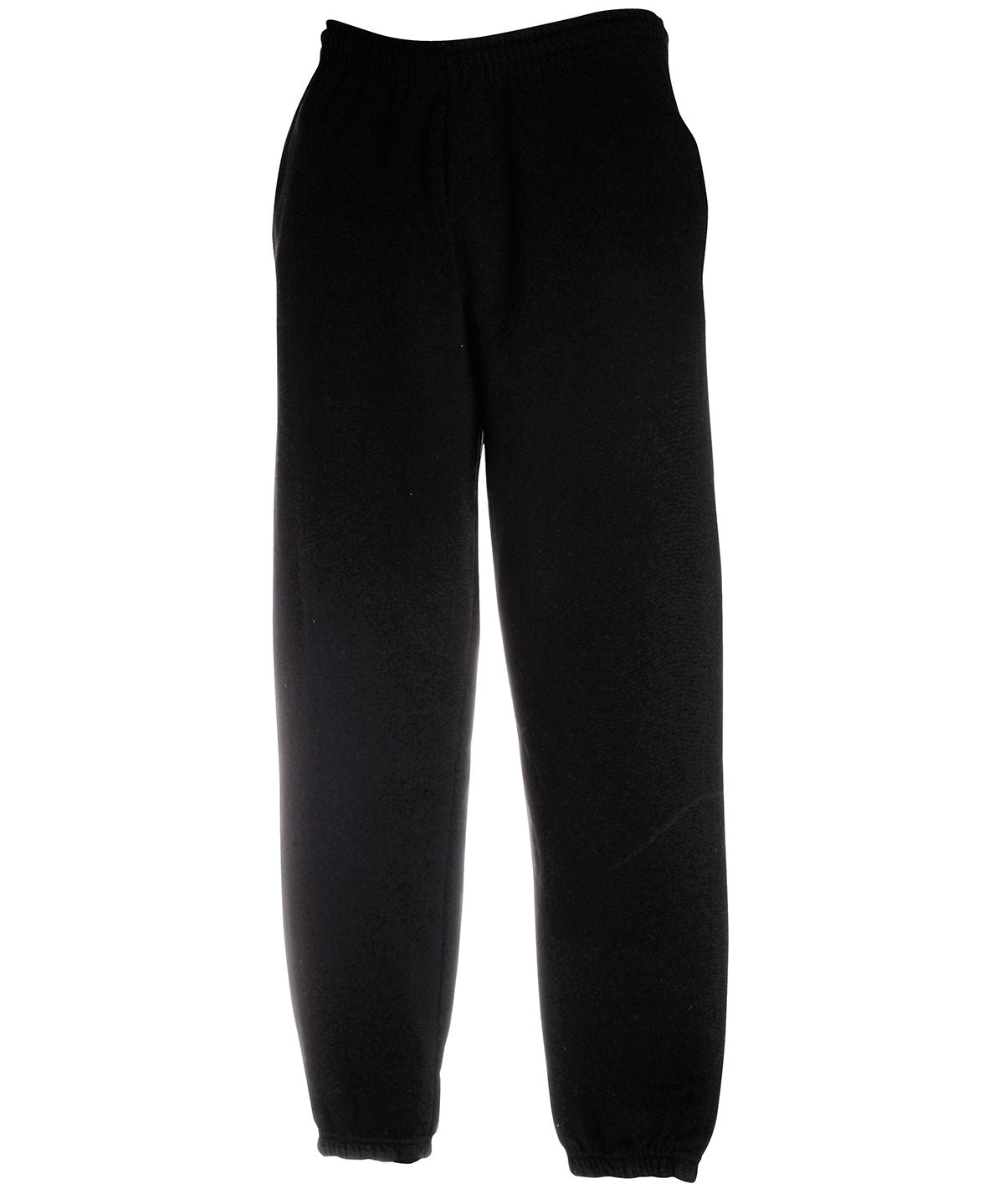 Premium 70/30 elasticated sweatpants - Black