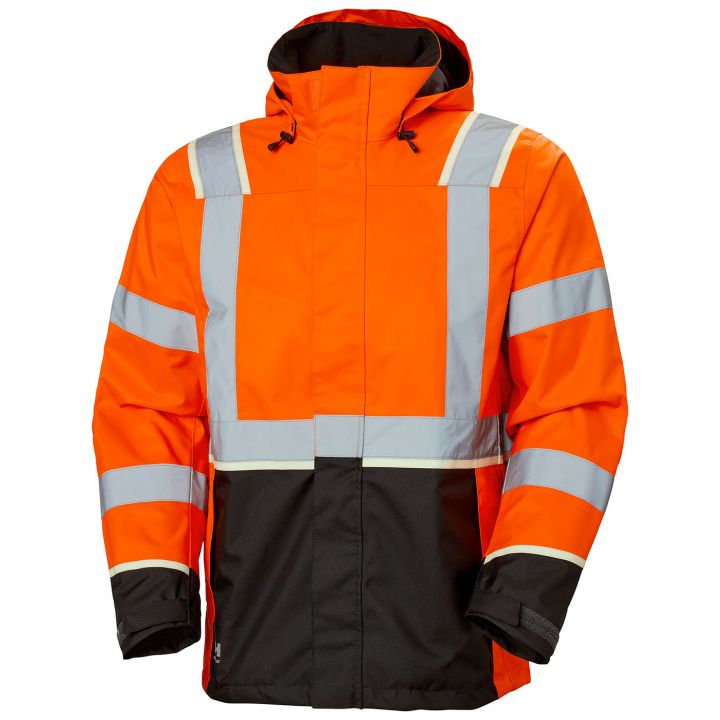 UC-ME SHELL JACKET - 269 HI VIS ORANGE/EBONY