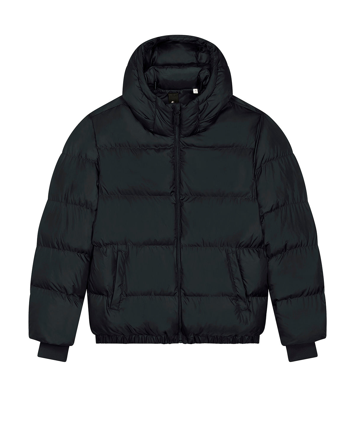 Unisex Puffer oversized jacket (STJU840) - Black