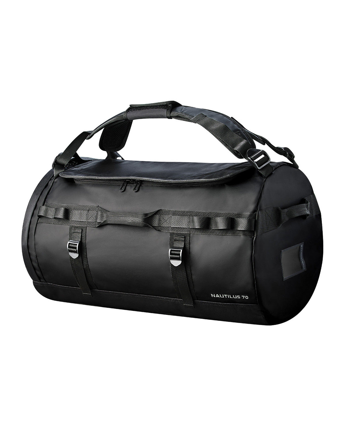Nautilus waterproof 70 litre duffle - Black