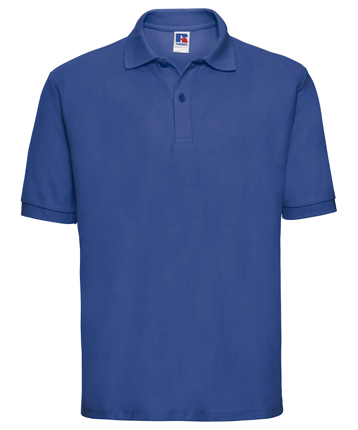 Classic polycotton polo - Bright Royal
