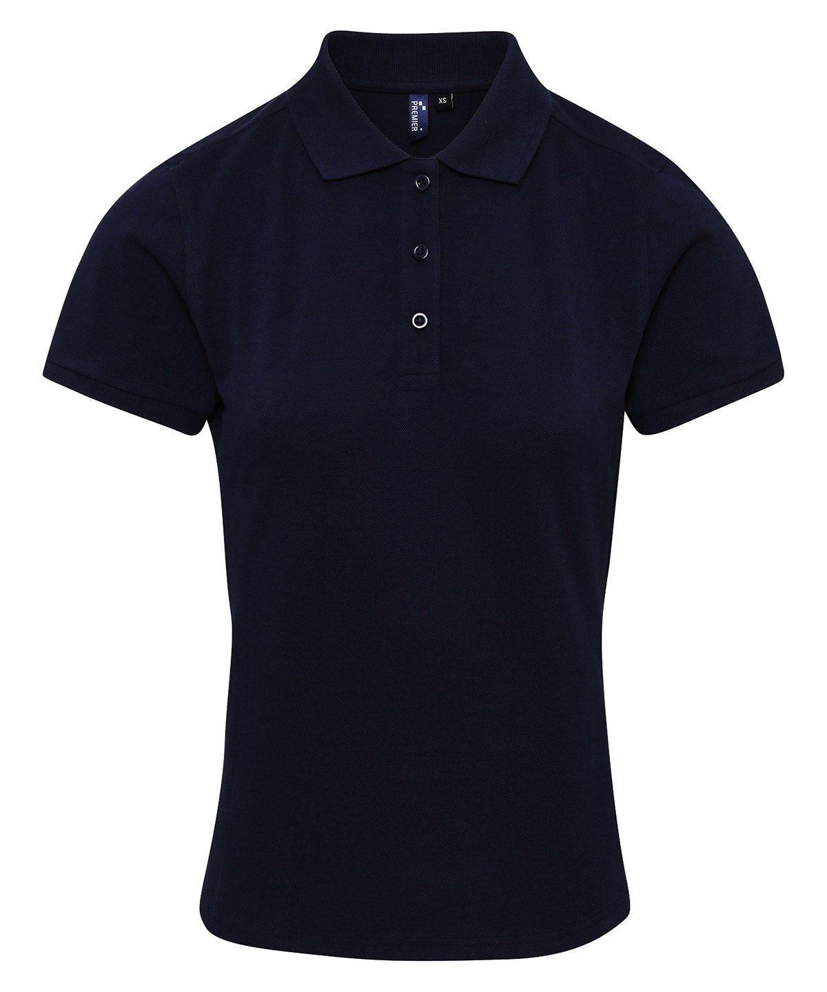 Women's Coolchecker plus piqué polo with CoolPlus® - Navy