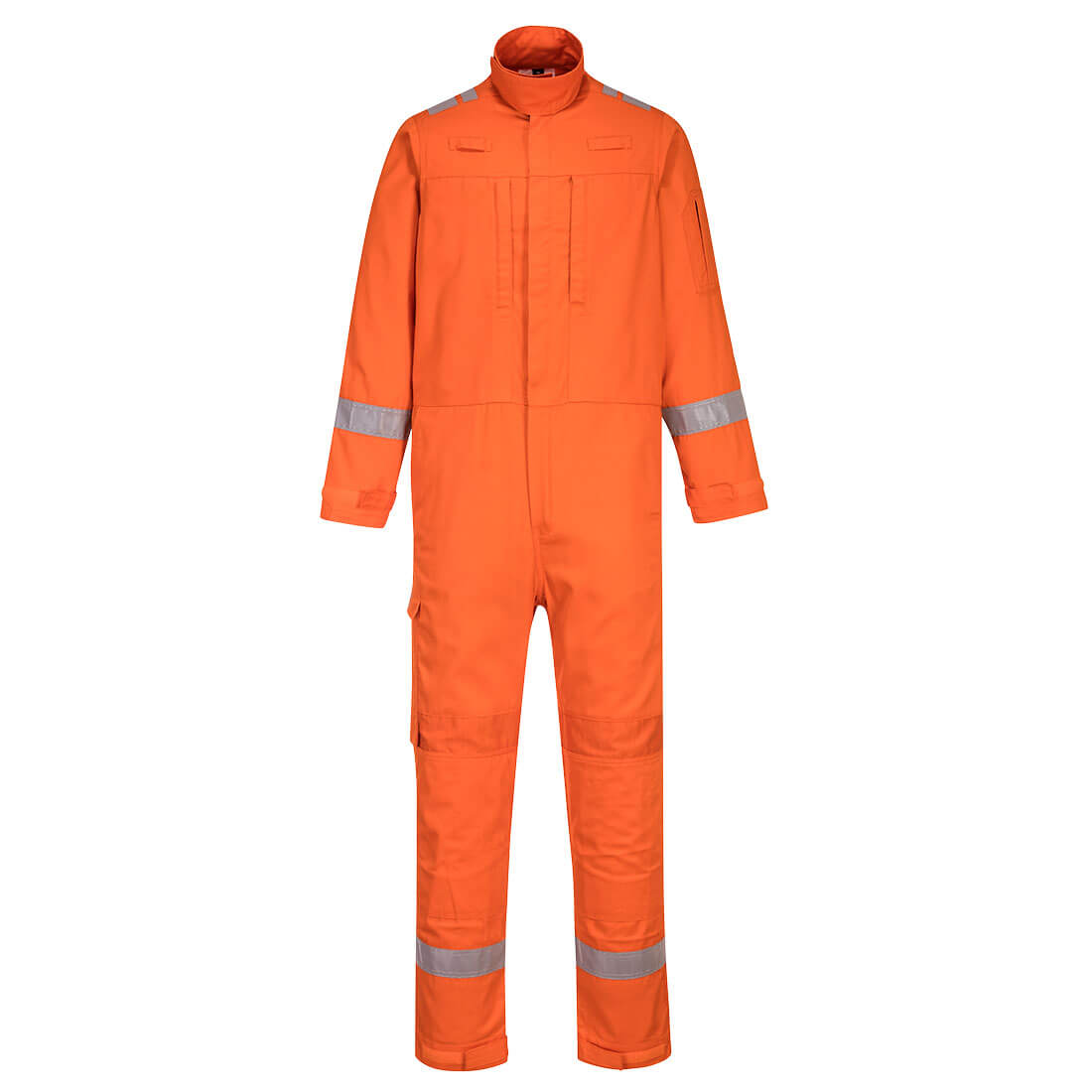 Bizflame Plus Lightweight Stretch Panelled Coverall  - Orange
