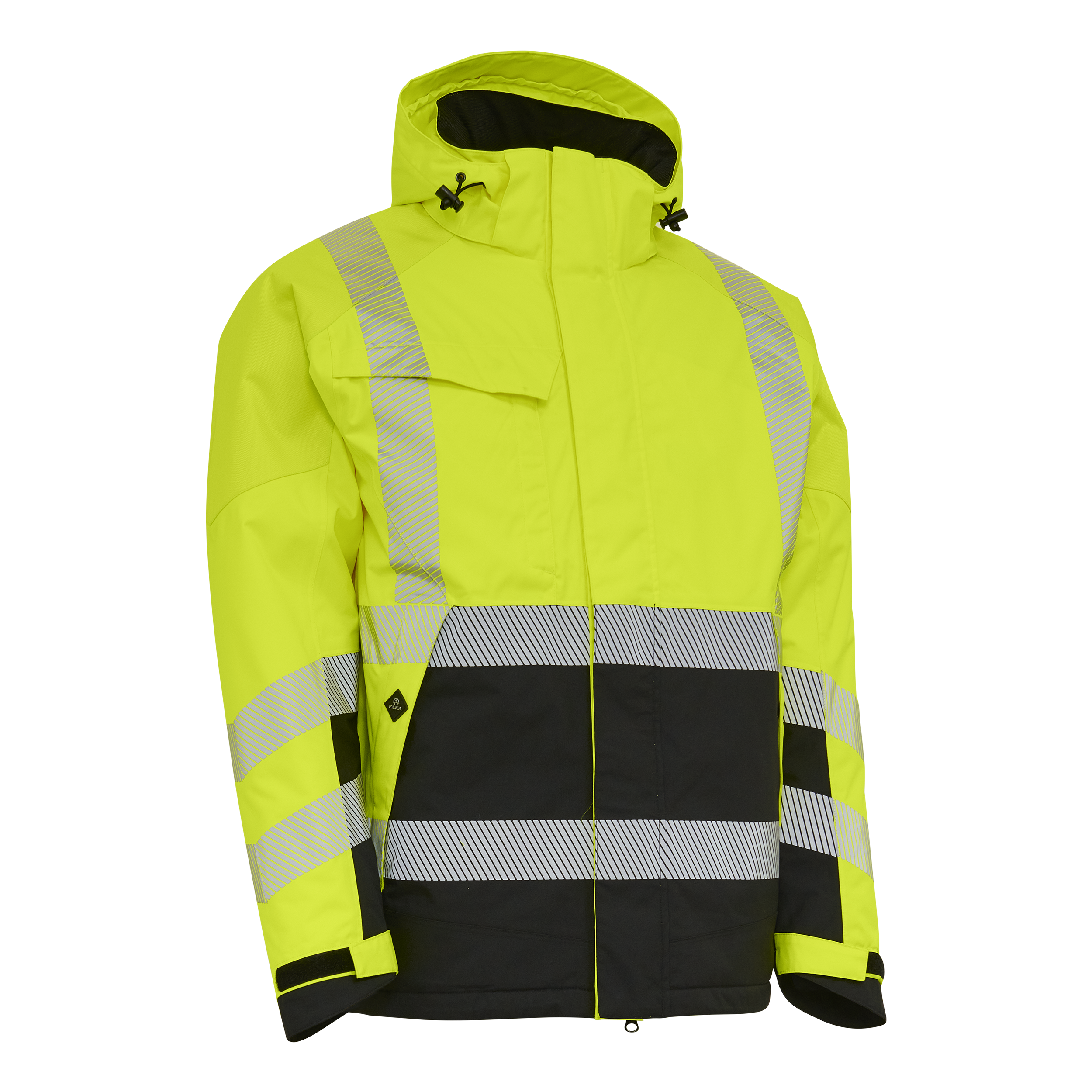 Visible Xtreme Stretch Winter Jacket - Fl.Yell/Black