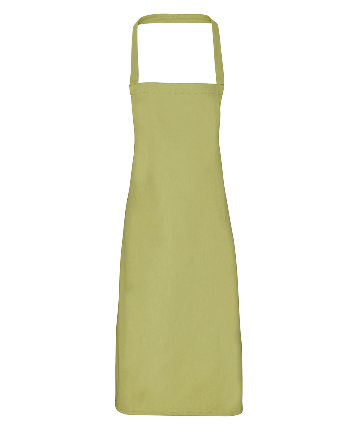 100% Cotton apron - organic certified - Lime