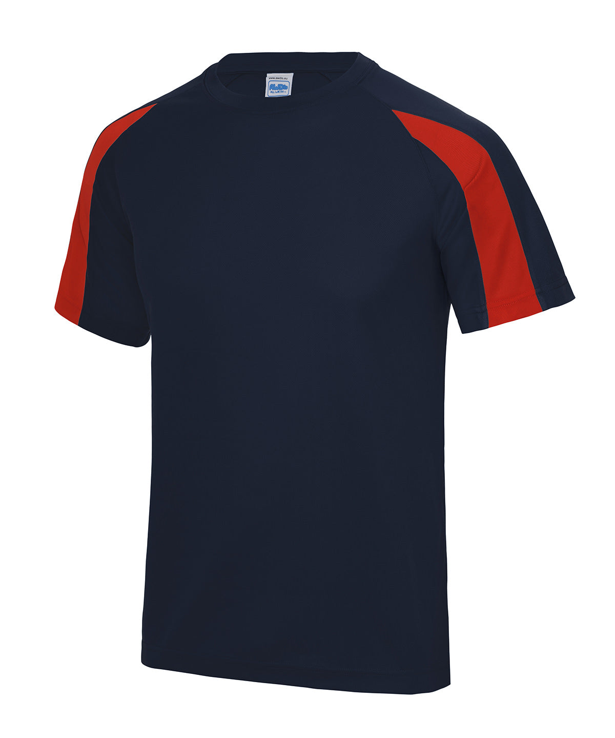 Contrast Cool T - French Navy/Fire Red